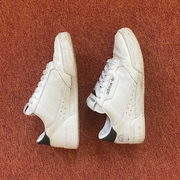 Adidas white continental 80s - Picture 2 of 3